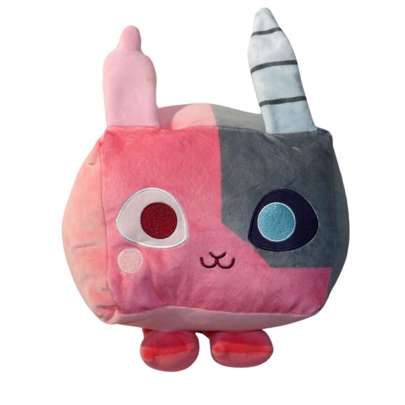 Big Games Roblox Pet Simulator X Plush Cyborg Bunny  NO CODE - Picture 1 of 3